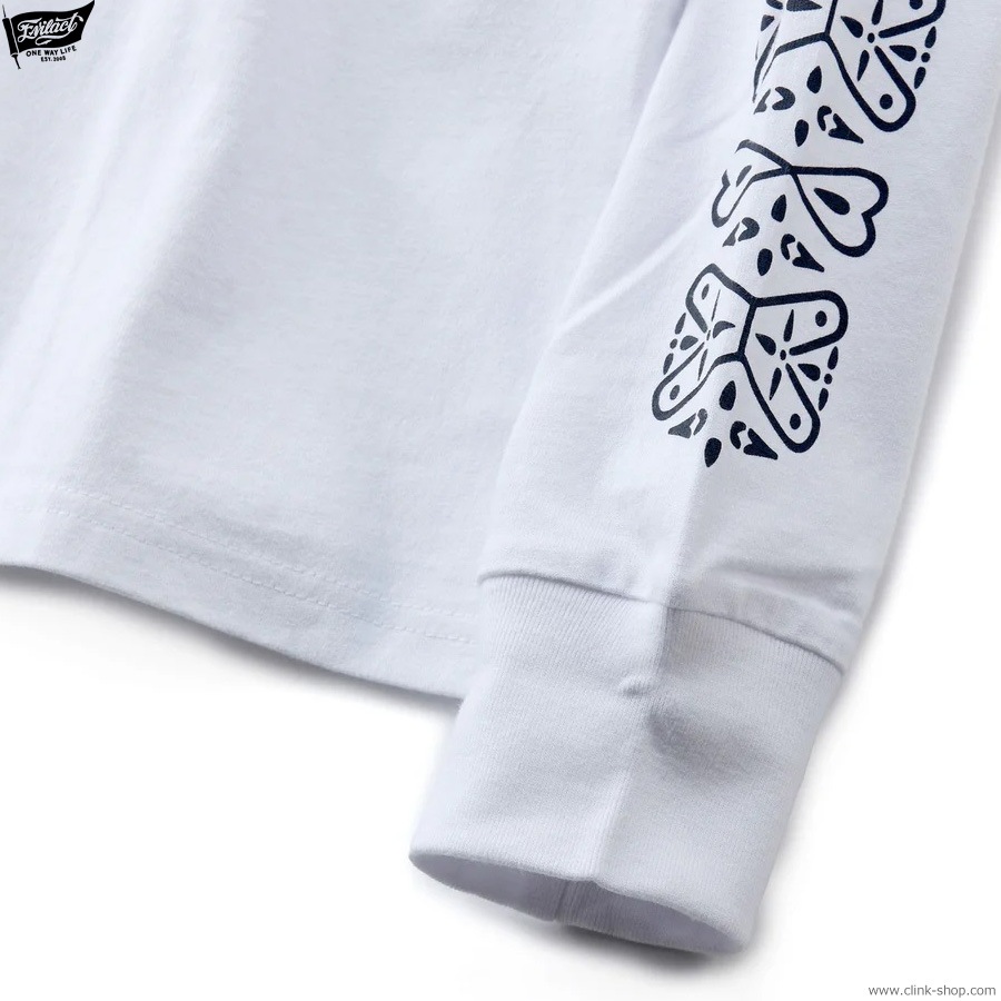 SALE 30��OFF EVILACT BANDANA LS (WHITE) [EA25-ACT1-T03]
