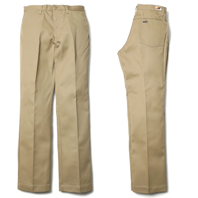 RADIALL CVS WORK PANTS -STRAIGHT FIT- (BEIGE)