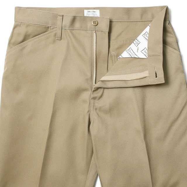 RADIALL CVS WORK PANTS -STRAIGHT FIT- (BEIGE)