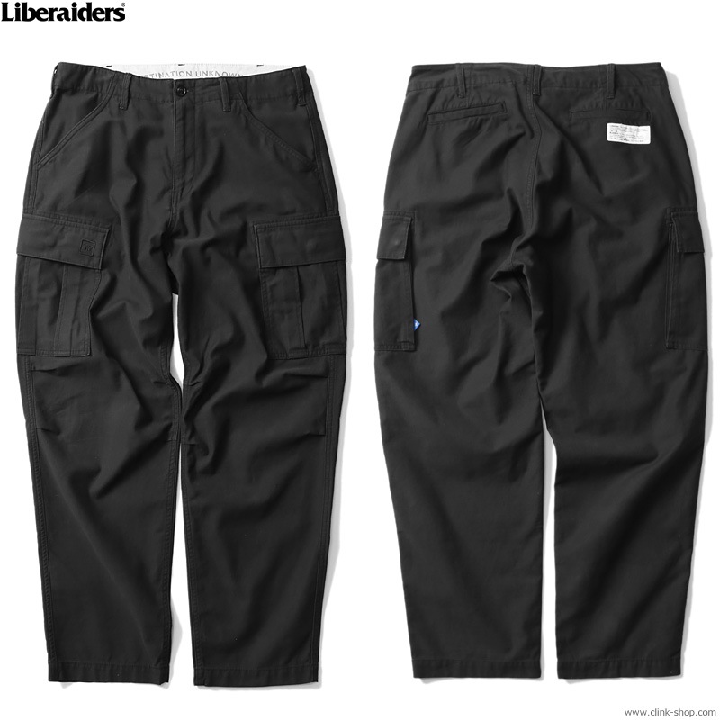 CLINK｜LIBERAIDERS 6 POCKET ARMY PANTS (BLACK) #76701｜東京