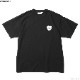 CARHARTT WIP S/S HEART BANDANA T-SHIRT (BLACK/WHITE STONE WASHED)