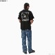 CARHARTT WIP S/S HEART BANDANA T-SHIRT (BLACK/WHITE STONE WASHED)