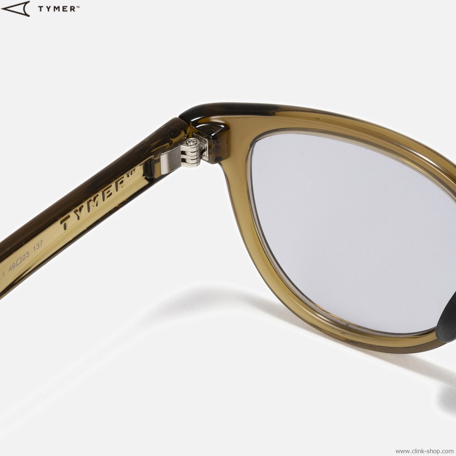 TYMER ELIOT (GLOSS CLEAR BROWN/LIGHT GREY) [TY100-GCB-LGY]