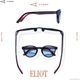 TYMER ELIOT (GLOSS CLEAR BROWN/LIGHT GREY) [TY100-GCB-LGY]