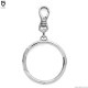 GARNI CARABINER KEY HOLDER - SILVER [GZ19027]