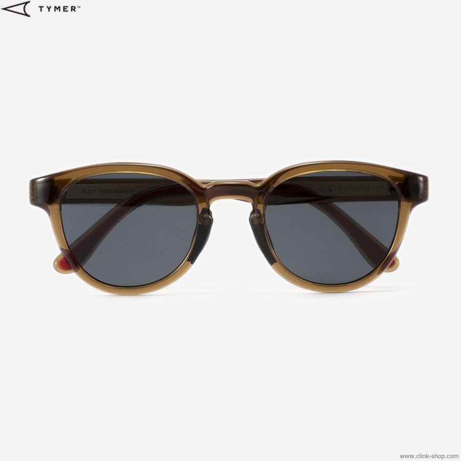 TYMER ELIOT (GLOSS CLEAR BROWN/GREY POLARIZED) [TY100-GCB-GYP]