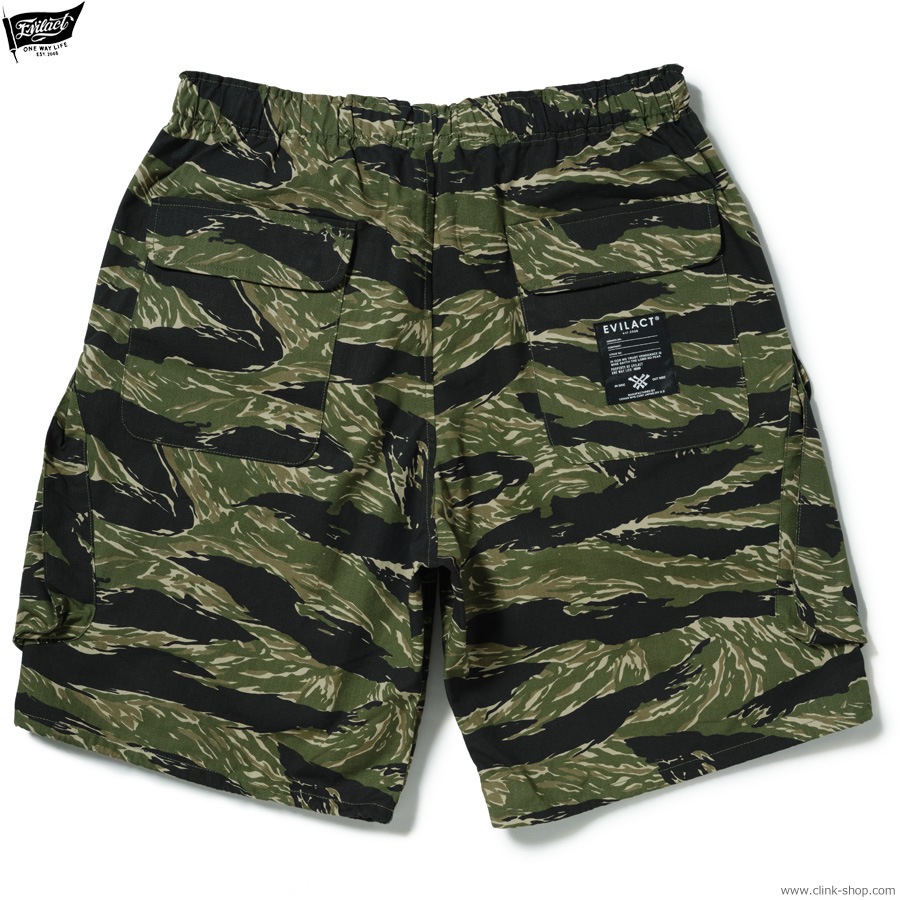 EVILACT TACTICAL SHORTS (TIGER CAMO) [EA26-ACT1-P06]