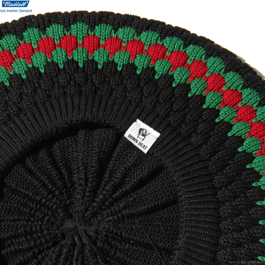 CLINK｜RADIALL TROJAN BORDER - TAM CAP (BLACK) [RAD-24SS-HAT007