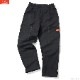 COOKMAN CHEF PANTS SEMIWIDE FRONT POCKET DUCK CANVAS BLACK