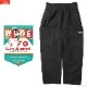 COOKMAN CHEF PANTS SEMIWIDE FRONT POCKET DUCK CANVAS BLACK