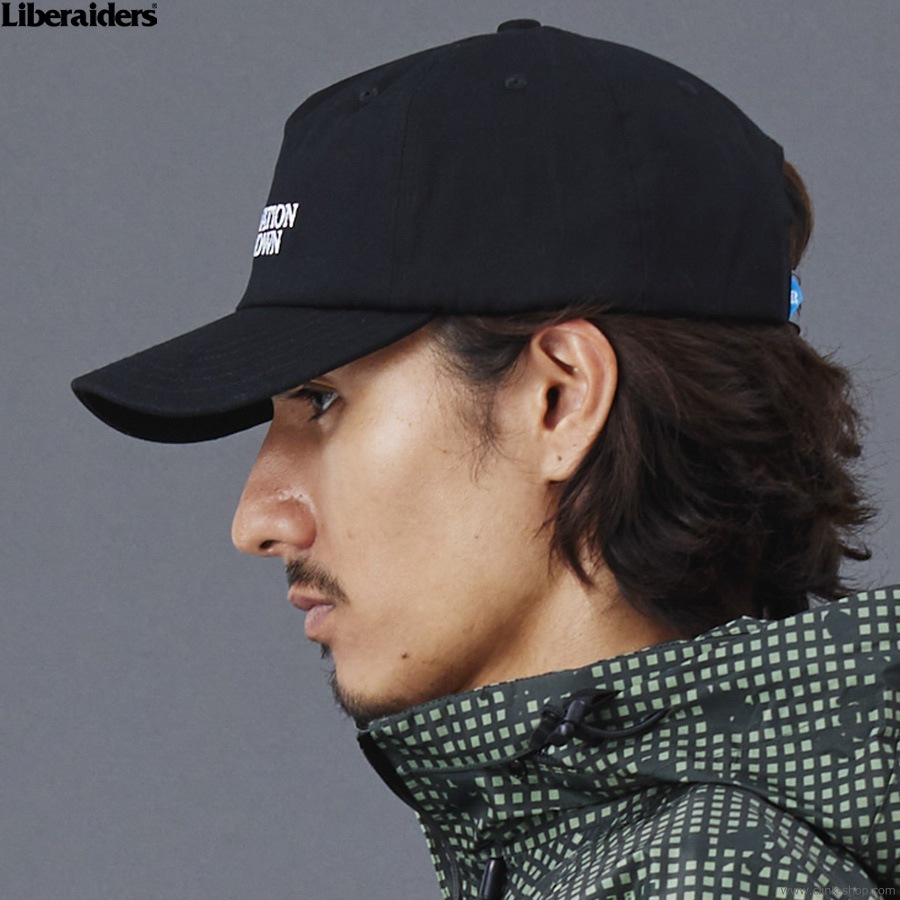 SALE 30��OFF LIBERAIDERS DESTINATION UNKNOWN CAP (BLACK) #77904