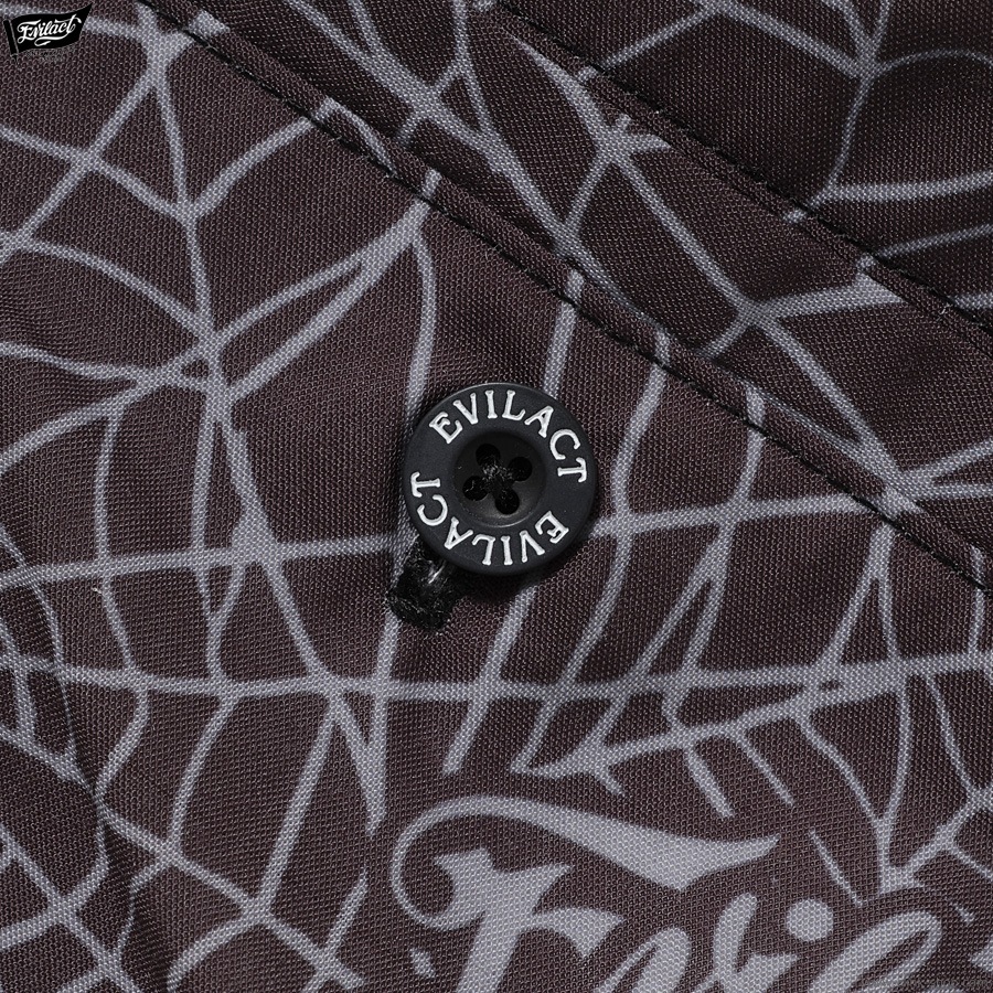 EVILACT SPIDERWEB EZ SHORTS (BLACK WEB) [EA26-ACT1-P07]