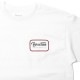 BRIXTON GRADE S/S STANDARD TEE (WHITE/RED)