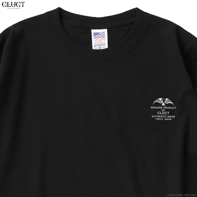 CLUCT UNCHAINED GRADATION L/S TEE (BLACK) #02995