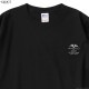 CLUCT UNCHAINED GRADATION L/S TEE (BLACK) #02995