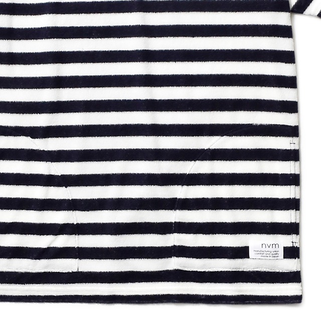 SALE 60��OFF NVM STRIPE PILE RELAX SS T [NVM16S-CS04]