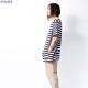 SALE 60��OFF NVM STRIPE PILE RELAX SS T [NVM16S-CS04]