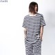 SALE 60��OFF NVM STRIPE PILE RELAX SS T [NVM16S-CS04]