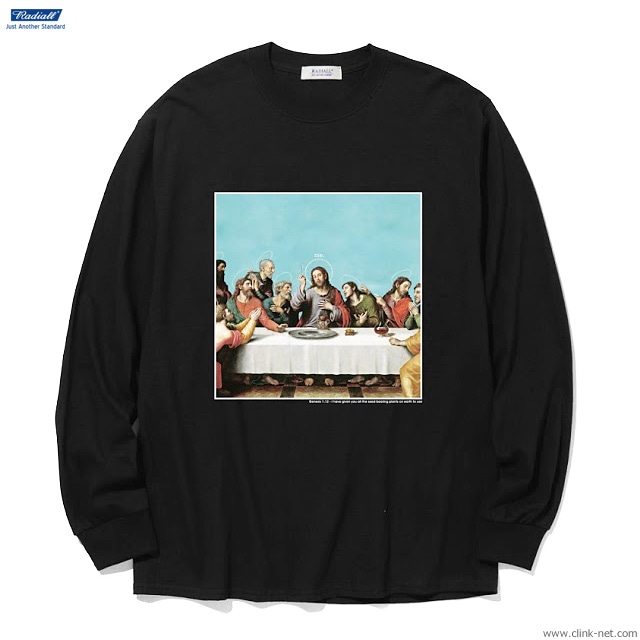 RADIALL / HEDONISM - CREW NECK ロングスリーブT CLINK｜RADIALL HEDONISM - CREW NECK T-SHIRT L/S (BLACK