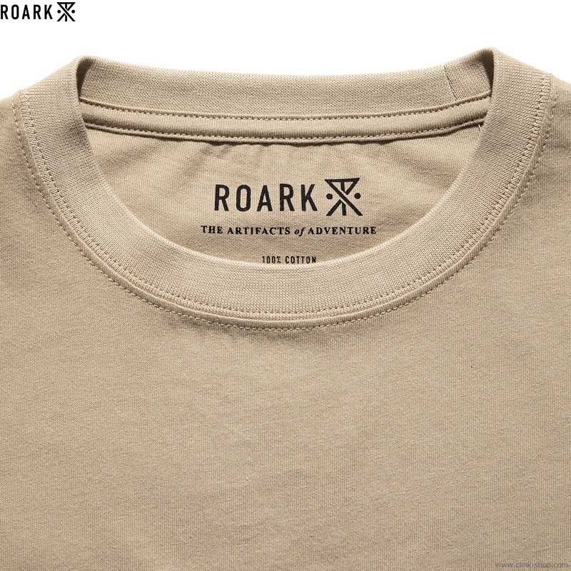 ROARK "LOGO" TEE (BEIGE)