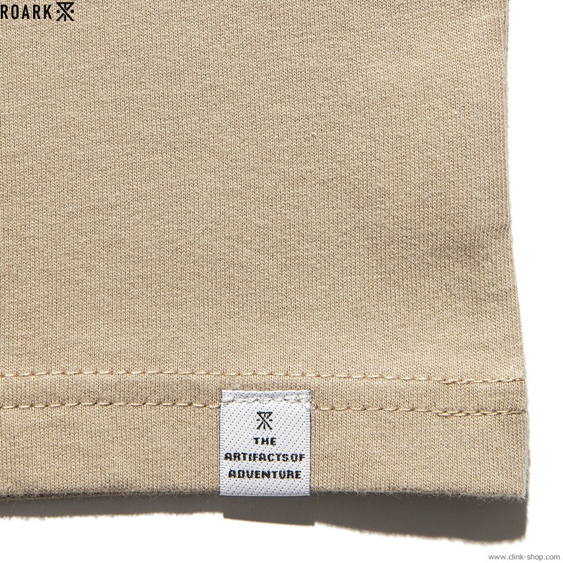 ROARK "LOGO" TEE (BEIGE)
