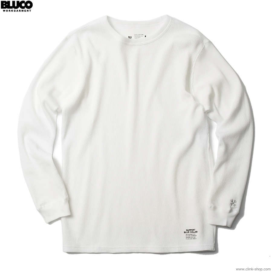 BLUCO 2PAC THERMAL SHIRTS A-PACK (IVORY/BLACK) [0214]