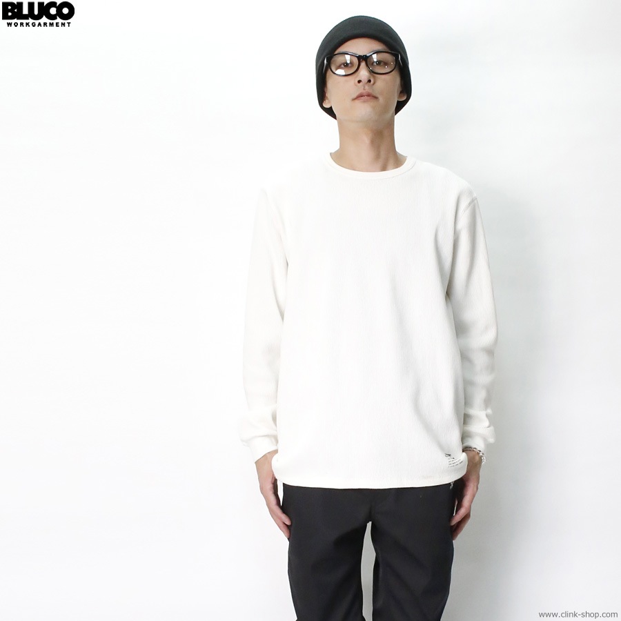 BLUCO 2PAC THERMAL SHIRTS A-PACK (IVORY/BLACK) [0214]