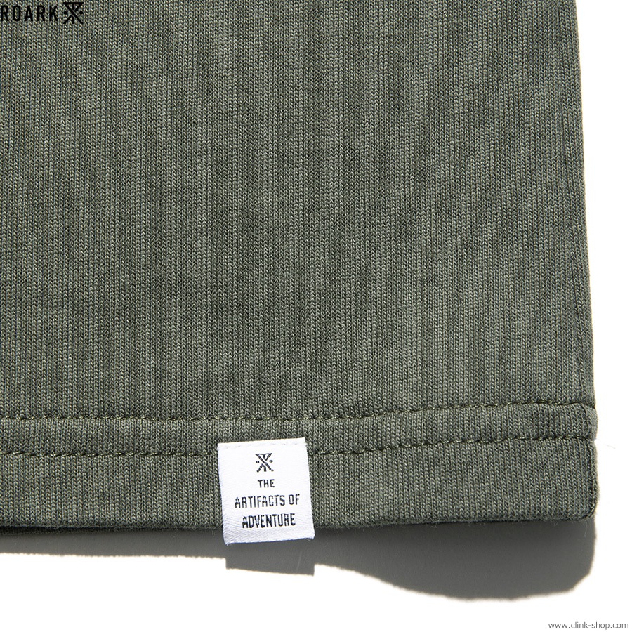 ROARK "MEDIEVAL LOGO" 3/4 SLEEVE TEE (ARMY)