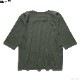 ROARK "MEDIEVAL LOGO" 3/4 SLEEVE TEE (ARMY)