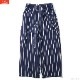 COOKMAN WIDE CHEF PANTS STRIPE NAVY