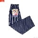 COOKMAN WIDE CHEF PANTS STRIPE NAVY