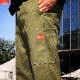 COOKMAN CHEF PANTS SEMIWIDE FRONT POCKET DUCK CANVAS OLIVE