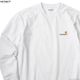 CARHARTT WIP L/S AMERICAN SCRIPT T-SHIRT (WHITE)