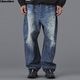SALE 10��OFF LIBERAIDERS DENIM SARROUEL PANTS (BLUE) #77701