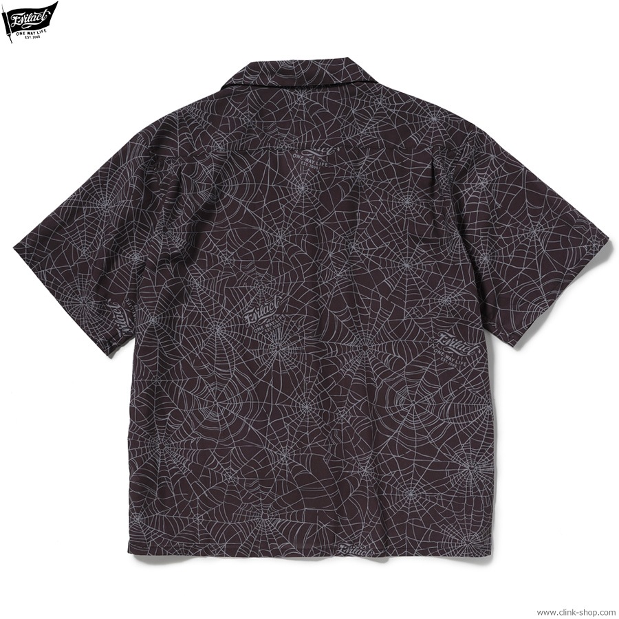 EVILACT SPIDERWEB SS SHIRT (BLACK WEB) [EA26-ACT1-S02]