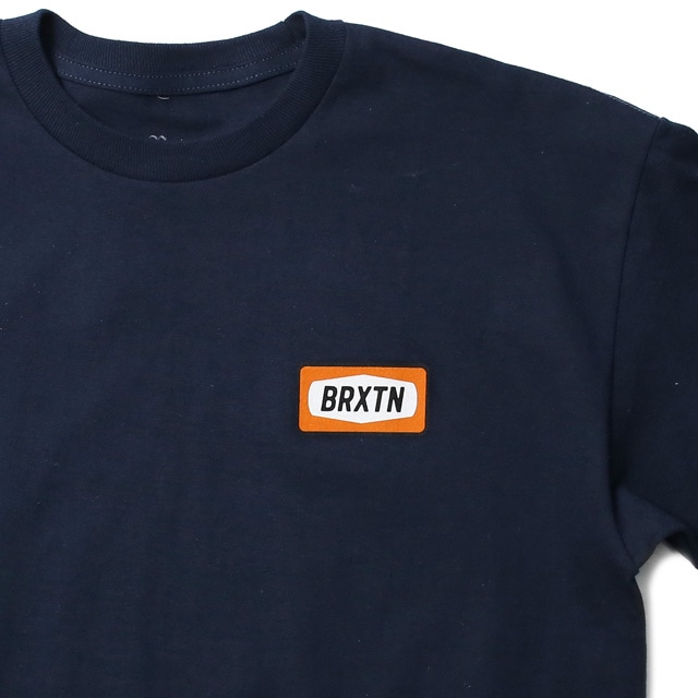 BRIXTON ROCKFORD S/S STANDARD TEE (NAVY)