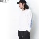 CLUCT UNCHAINED GRADATION L/S TEE (WHITE) #02995