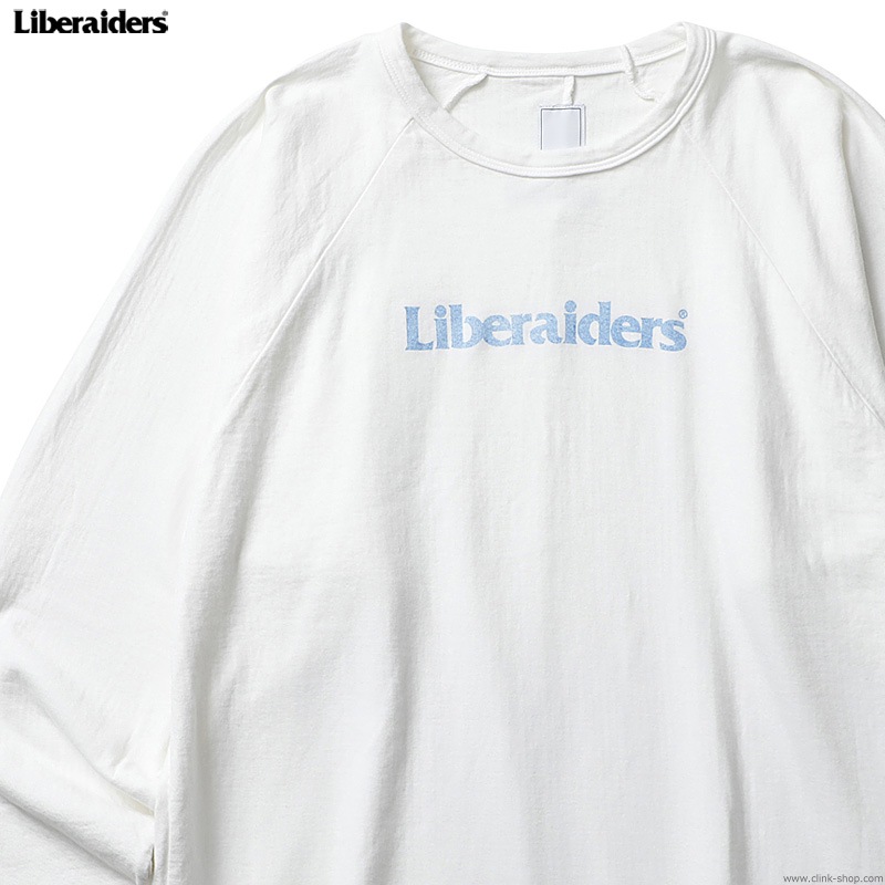 LIBERAIDERS 2LAYER CREWNECK (WHITE) #75305