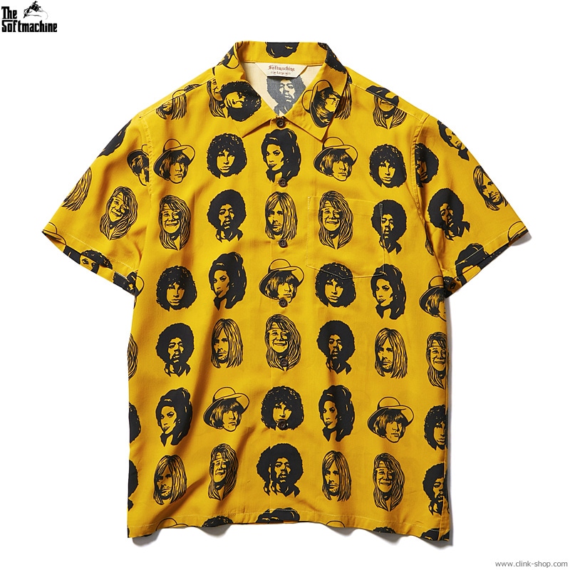 CLINK｜SOFTMACHINE TWENTY SEVEN SHIRTS S/S (YELLOW)｜東京