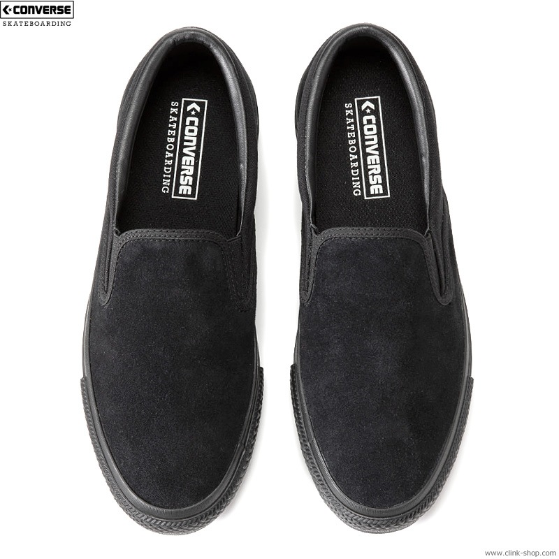 CLINK｜CONVERSE SKATEBOARDING CS SLIP-ON SK (BLACK MONOCHROME 
