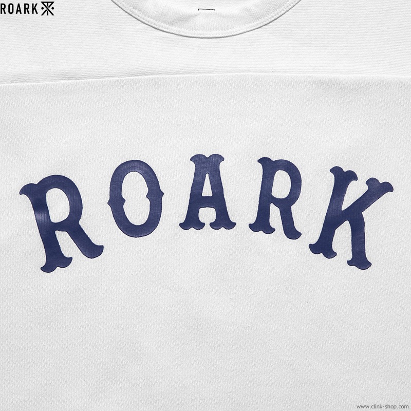 ROARK ��MEDIEVAL LOGO�� 3/4 SLEEVE TEE (WHITE)