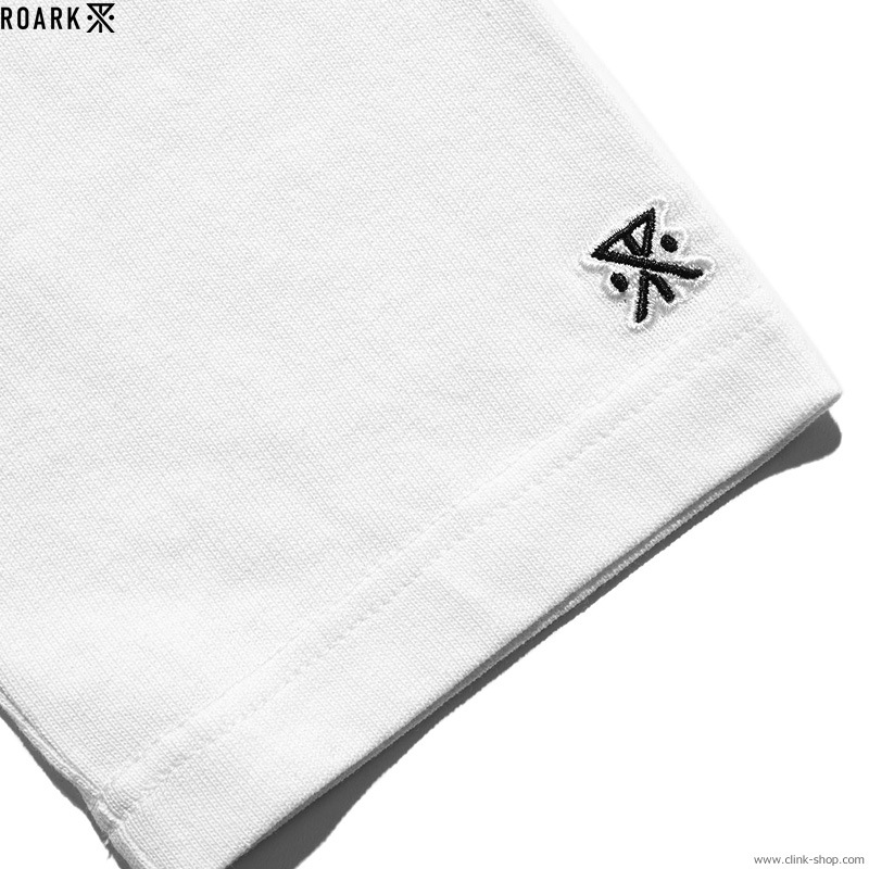 ROARK ��MEDIEVAL LOGO�� 3/4 SLEEVE TEE (WHITE)