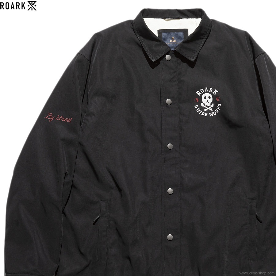 SALE 10OFF ROARK REVIVAL "GUIDE WORKS" COACHES JACKET (BLACK)