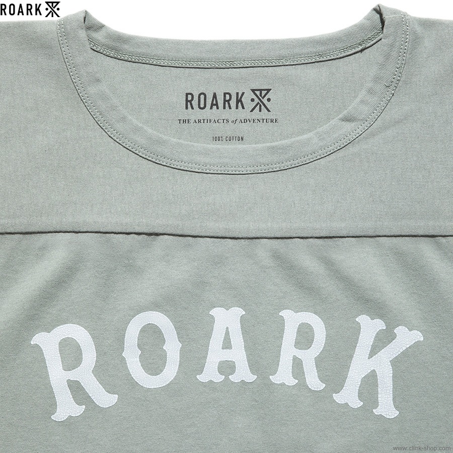ROARK "MEDIEVAL LOGO" 3/4 SLEEVE TEE (SLATE BLUE)