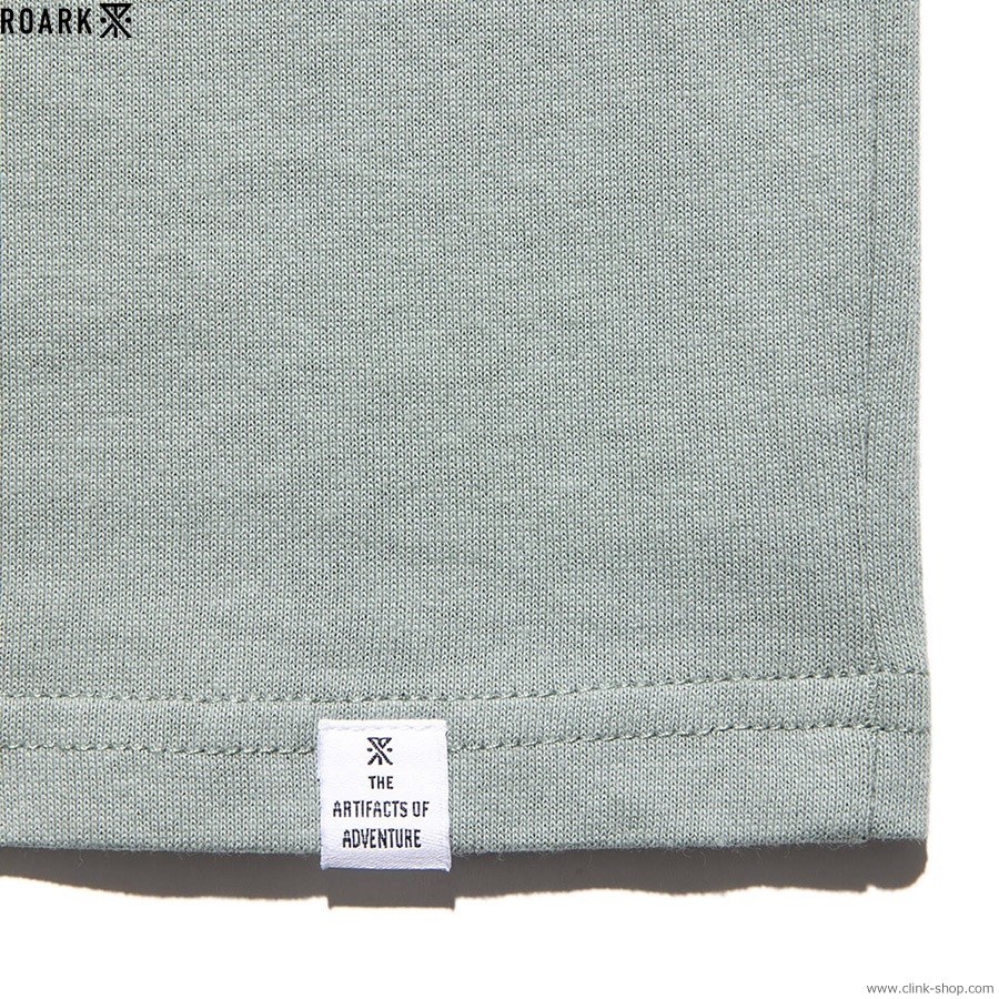 ROARK "MEDIEVAL LOGO" 3/4 SLEEVE TEE (SLATE BLUE)