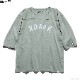 ROARK "MEDIEVAL LOGO" 3/4 SLEEVE TEE (SLATE BLUE)