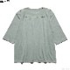 ROARK "MEDIEVAL LOGO" 3/4 SLEEVE TEE (SLATE BLUE)