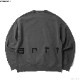 CARHARTT WIP FELT SCRIPT SWEATSHIRT (BLACK/BLACK)