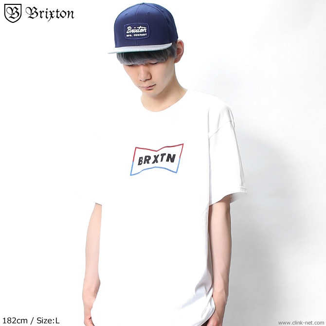 BRIXTON ISSOURI S/S STANDARD TEE (WHITE)