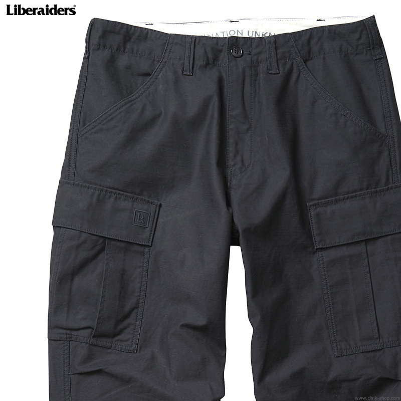 LIBERAIDERS 6 POCKET ARMY PANTS (BLACK) #75701